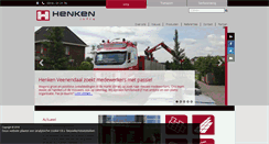 Desktop Screenshot of henken.nl